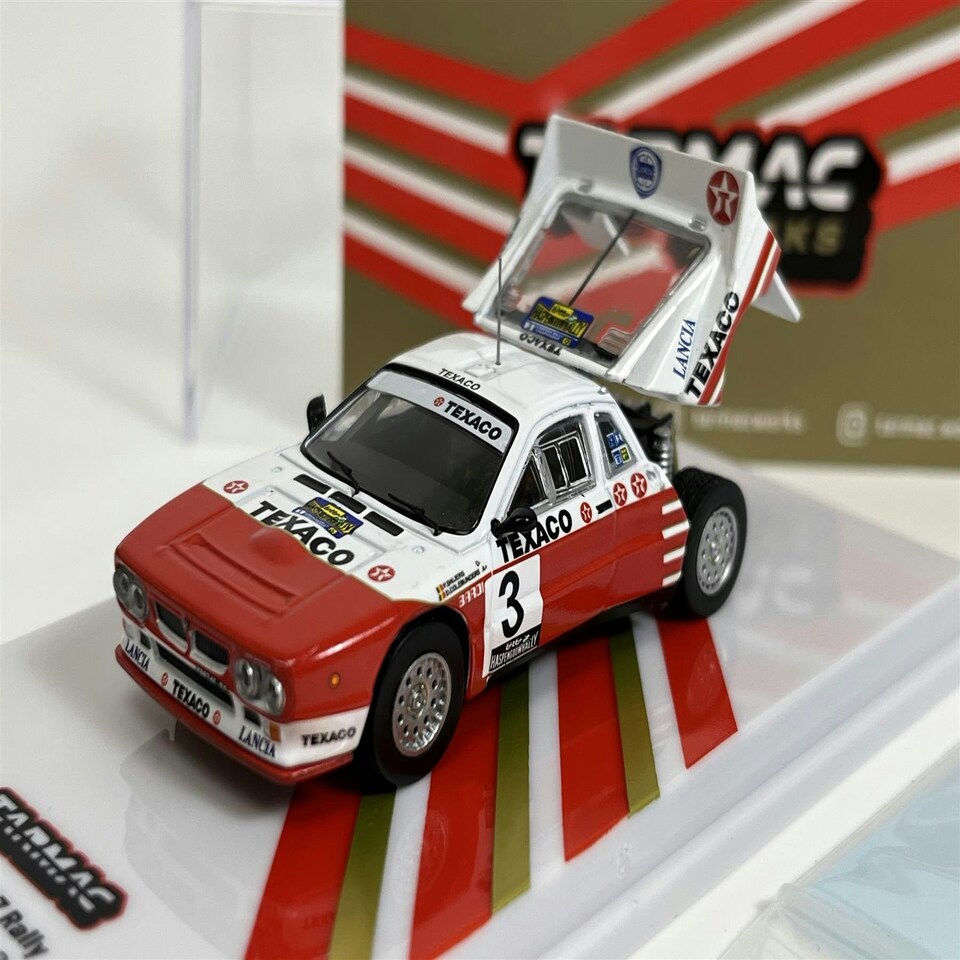 image 1 of Lancia 037 Rally Van Haspengouw 1985 Winner 1:64 Scale Tarmac Works T64PTL00285RVH03