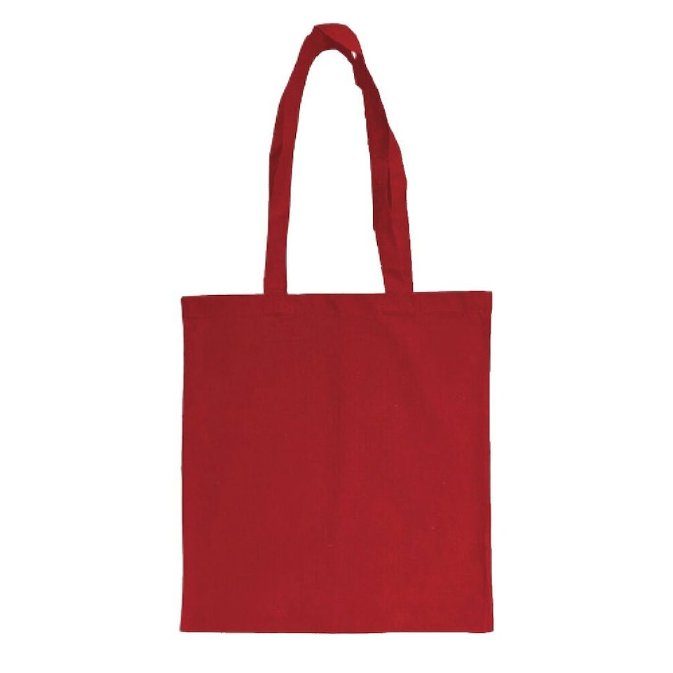 United Bag Store Recycled Cotton Tote Bag - Red - One Size
