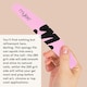 image 4 of Mylee Foam Nail Files 200/280 (Pack of 2)