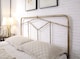 image 5 of 5ft King Size Retro bed frame,antique bronze,metal.Rustic,industrial tubular | Bronze | King