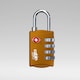 image 1 of Travel TSA Lock - Orange Chill Yellow