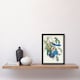 image 2 of John James Audubon Framed Wall Art Florida Jay and Persimmon Tree Home Décor