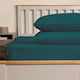image 1 of OHS Teddy Fleece Thermal Fitted Bed Sheet | Green | Teal | Single