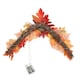 image 3 of Living and Home Maple Leaves Halloween Sunflower & Pumpkind Garland