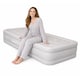 image 1 of Dreamcatcher Single Air Bed Premium Blow up Mattress with Built in Pump 195x96x47 and Storage Bag Included