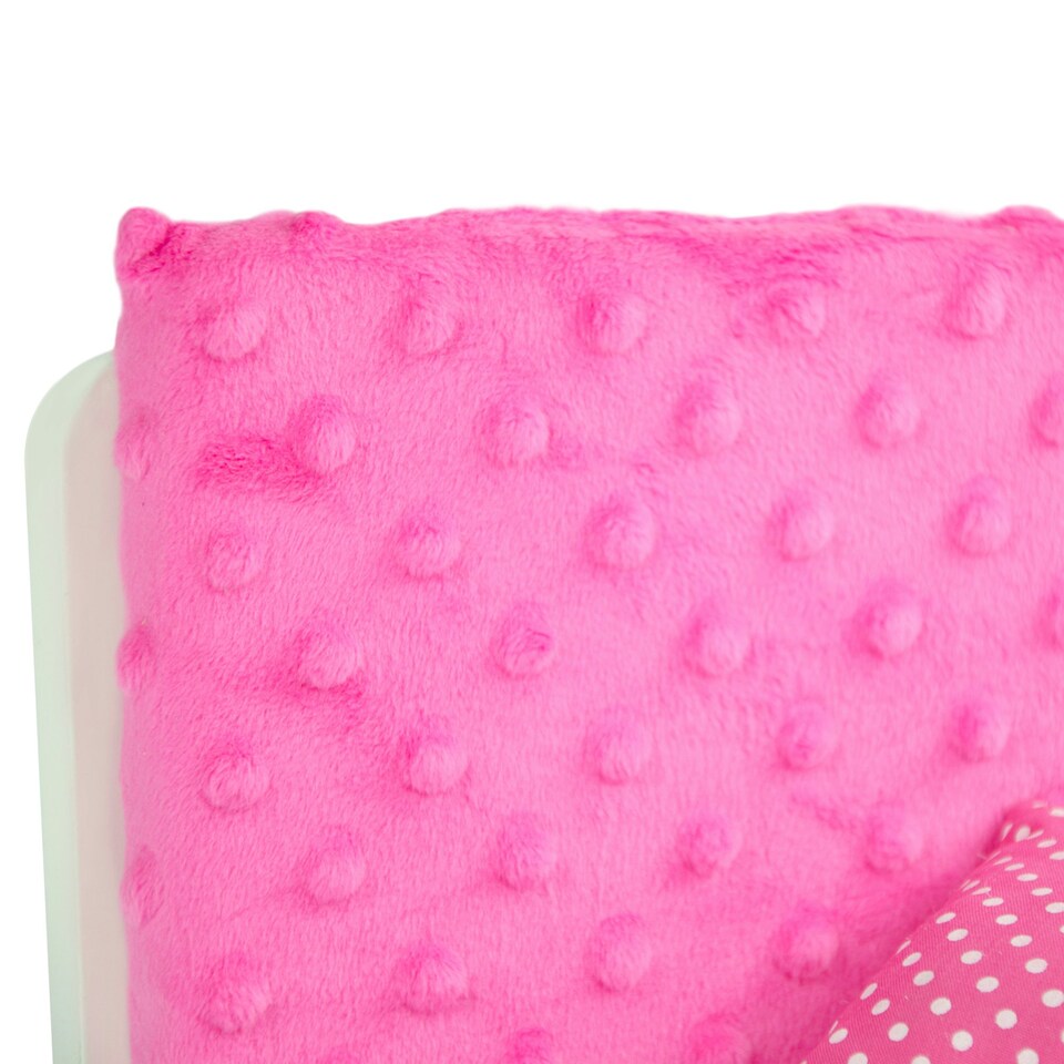 image 1 of Teamson Kids Baby Doll Wooden Furniture Lounge Sofa Dolls Chair