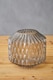 image 3 of Brice Large Grey Glass Vase | Grey