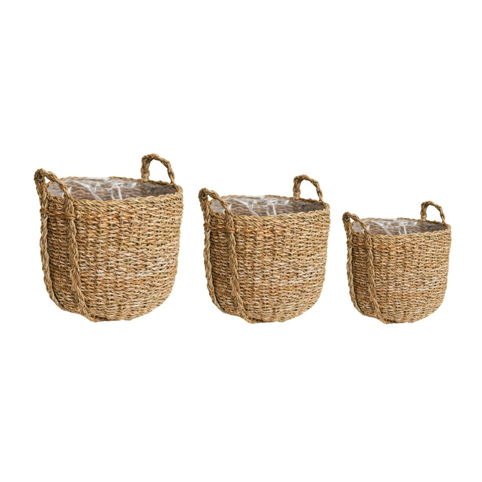 image 1 of Tenno Natural Basket Set of 3 | Multi