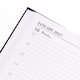 image 7 of 2026 2027 Academic Diary A4 Page a Day - Mid Year Hardback Planner From August 2026 to July 2027 - Student Teacher School Organiser with Ribbon Bookmark (A4, Navy)