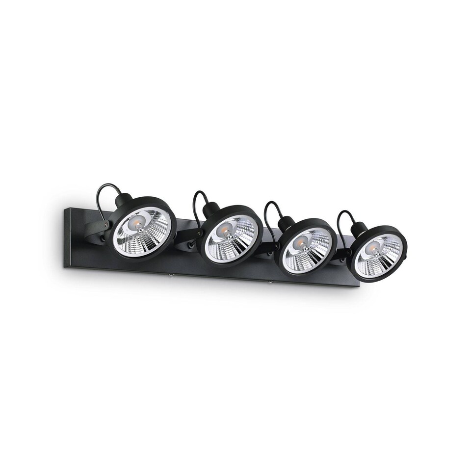 image 1 of Glim 4 Light Ceiling Light Black