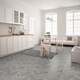 image 2 of Grey Wood Effect Anti-Slip Vinyl Flooring For Kitchen, Bathroom, 2.3mm Thick Foam Backed