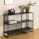image 5 of Strington Bookcase with 2 Shelves in Black