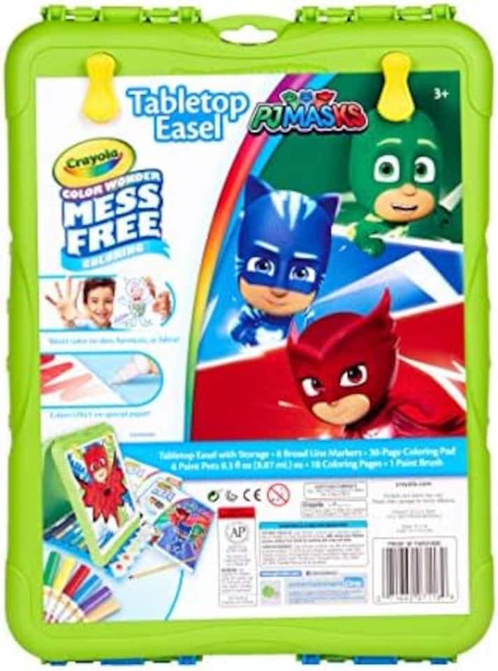 image 1 of Crayola PJ Masks Color Wonder Tabletop Easel