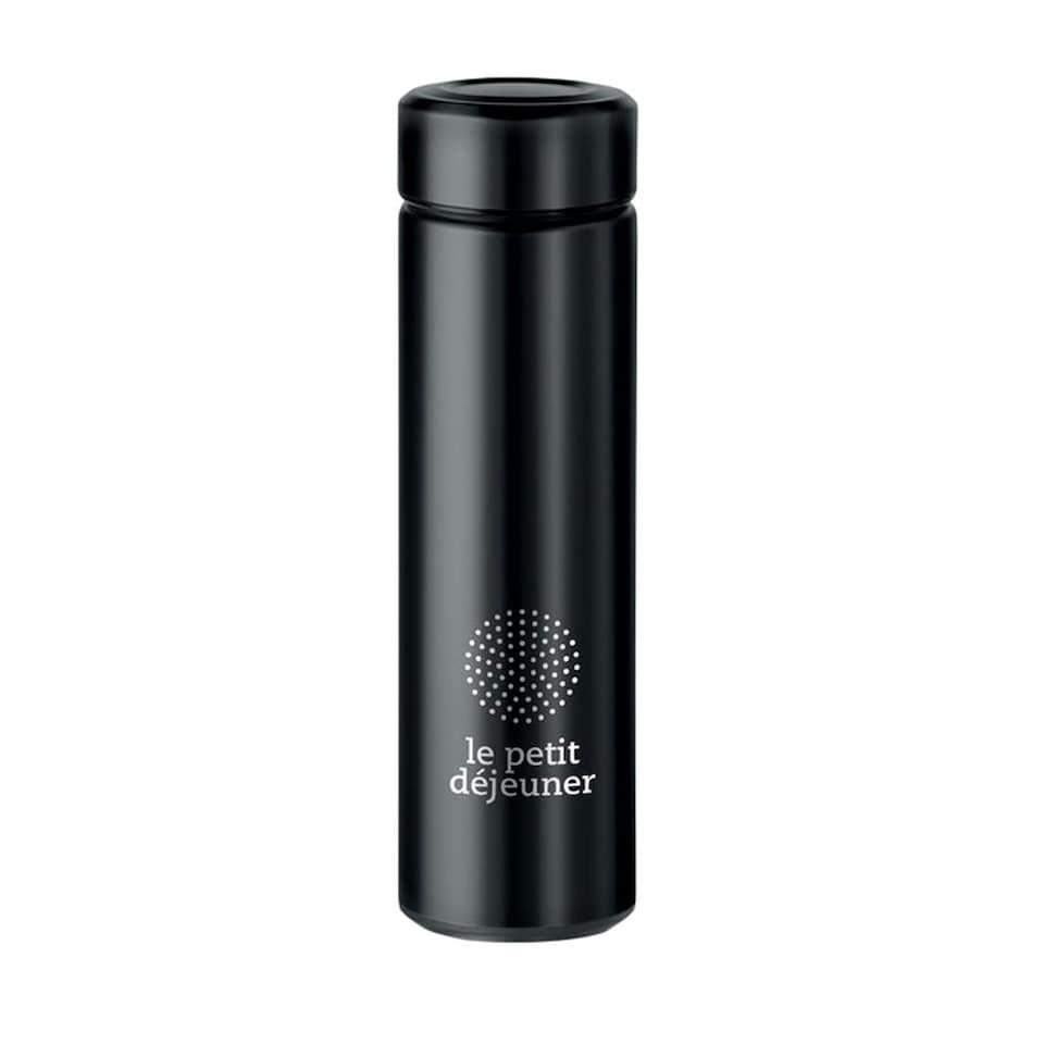 image 1 of MidOcean Patago Double Wall 425ml Flask - Black - One Size Black | One Size
