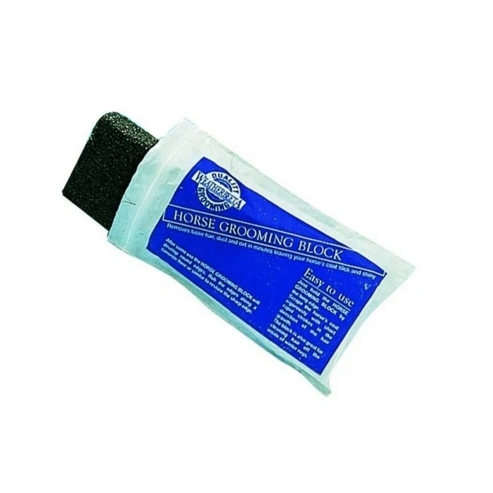 image 1 of Roma Lightweight Horse Grooming Block - Black - One Size