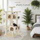 image 8 of Cat Tree Knuti - 186 cm, sisal cat scratching post - Beige