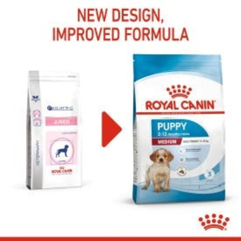 image 1 of Royal Canin Medium Dry Puppy Food 3kg