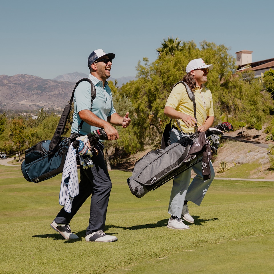 image 1 of Ryder Golf Bag - Heather Grey