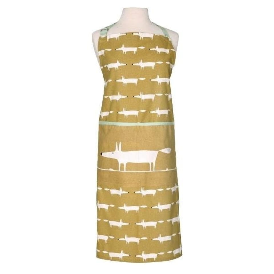 image 1 of Scion Living Mr Fox Adult Apron Ochre