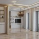 image 2 of Sliding wardrobes 4U Modern Full Mirror Sliding Door Wardrobe Multi Size & Color Options - 100cm Brown | 100cm(Oak)