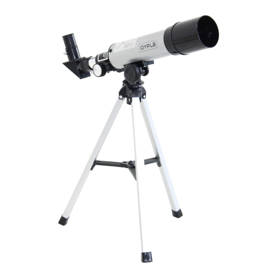image 1 of Astronomical 360-50 Portable Refractor Telescope with Lightweight Tripod