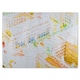 image 1 of London Roof Tops Orange Glass Chopping Board | Multi