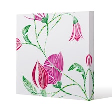 Tulips (Canvas Print) / 127 x 127 x 4cm | Multi
