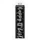 image 2 of Black Glitz Happy 13th Birthday Holographic Foil Banner 274cm