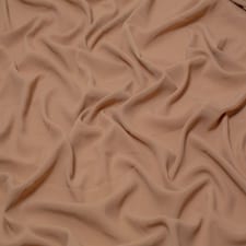 Minerva Core Range Beige Polyester Morrocaine Crepe Fabric for Dressmaking, 145cm / 57" Wide - per metre