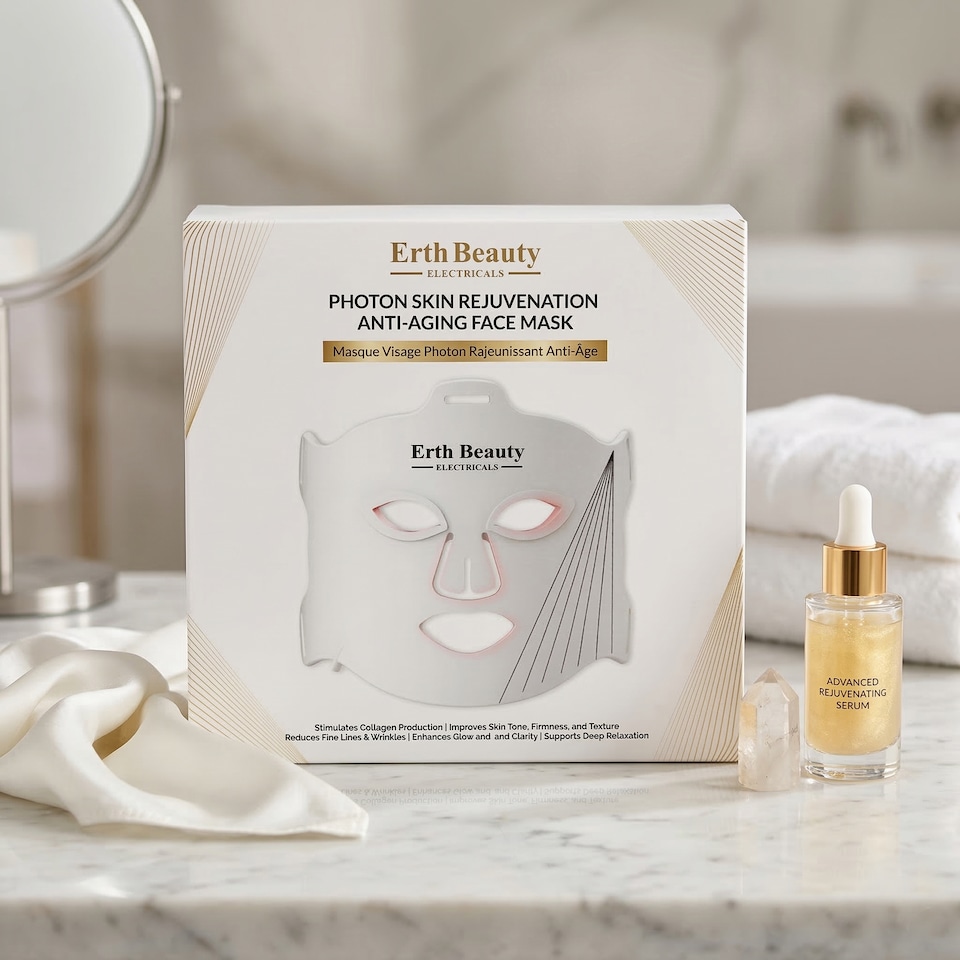 image 1 of Erth Beauty London Photon Skin Rejuvenation Anti-Aging Face Mask (MFG)