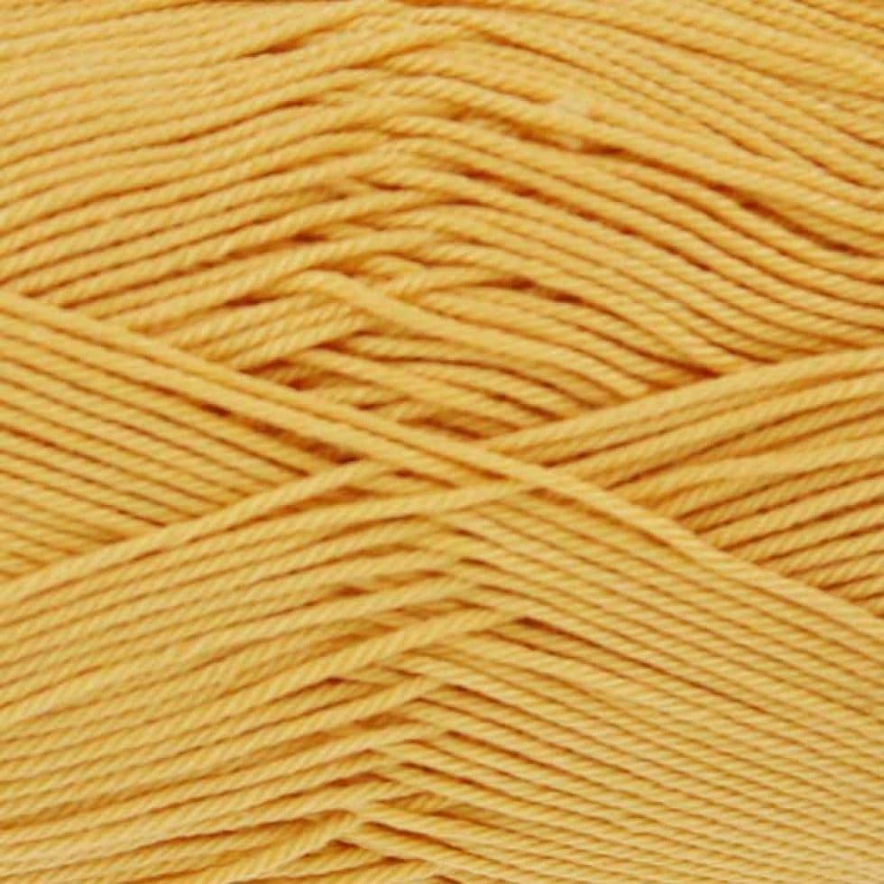 King Cole Orange Giza Cotton 4 Ply Yarn (Value Pack 12 x 50g Balls) For Crochet, Knitting - 158m per ball