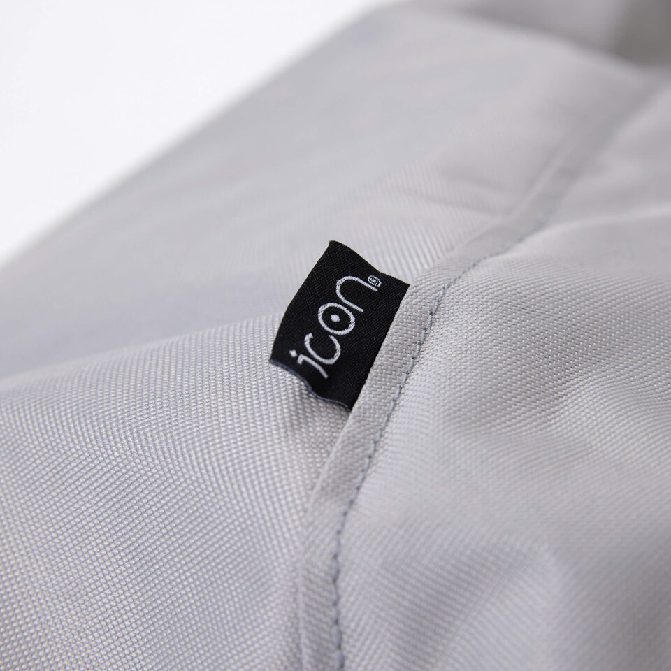 image 1 of Kids Recliner Beanbag Indoor and Outdoor Grey Set of 2 | Grey | Grey | M | 1