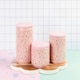 image 4 of Interiors By Premier Small Pink Terrazzo Storage Canister,Kitchen Canister With Airtight Lid,Canister With Pastel Pink Hue