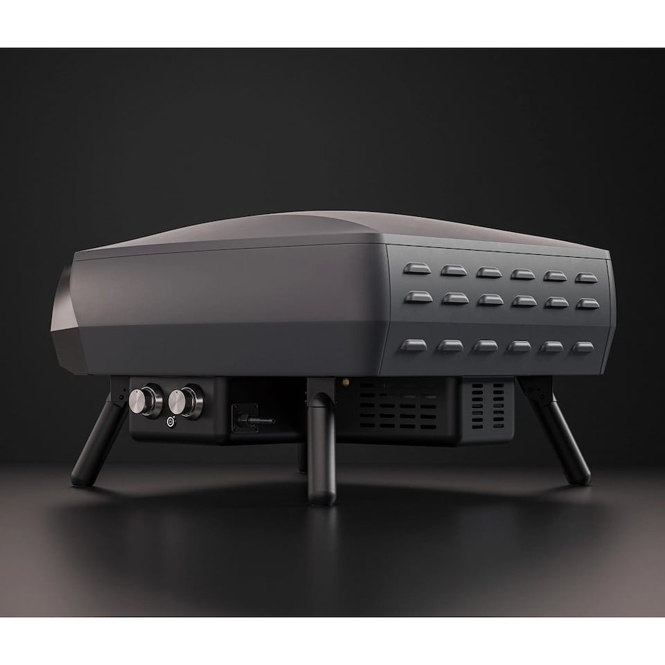 image 1 of Witt 16inch Pizza Oven 15-minutes Pre-Heat Rotating Stone - Graphite