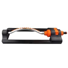 Compact Eco Line Oscillating Sprinkler with Durable Metal Bar and Quick Click-Lock Connection