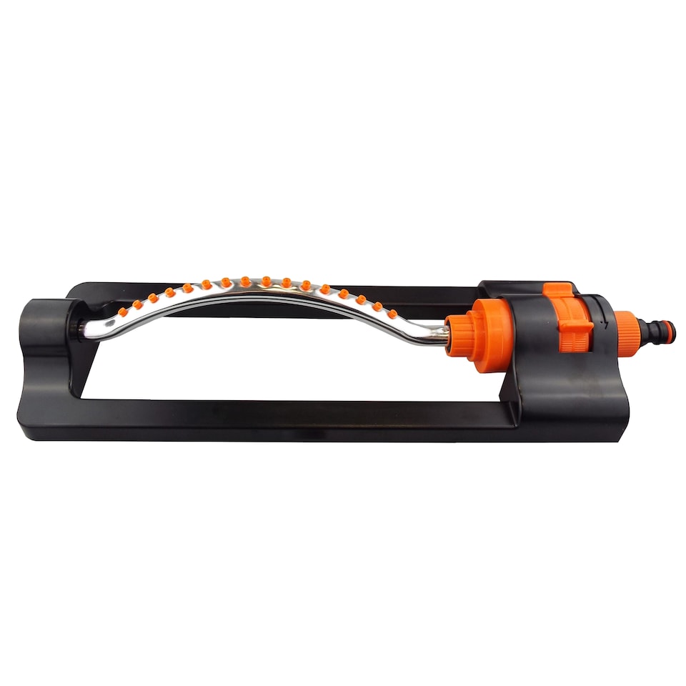 image 1 of Compact Eco Line Oscillating Sprinkler with Durable Metal Bar and Quick Click-Lock Connection