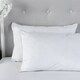 image 4 of Egyptian Cotton Pillow Pair Soft Luxury Feel Hollowfibre Filling White