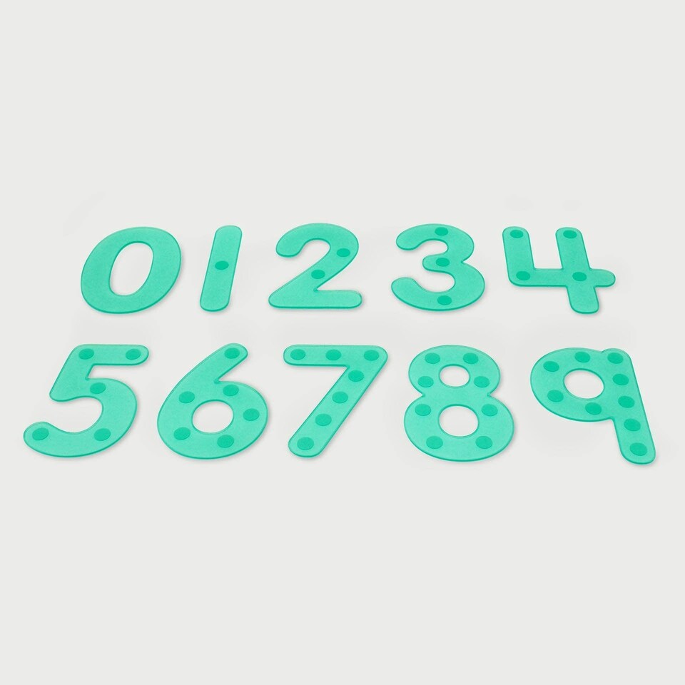 image 1 of SiliShapes® Dot Numbers