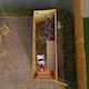 image 3 of 12 x 4 Modular Garden Shed Wooden Shiplap Pent Tongue and Groove Storage Brown