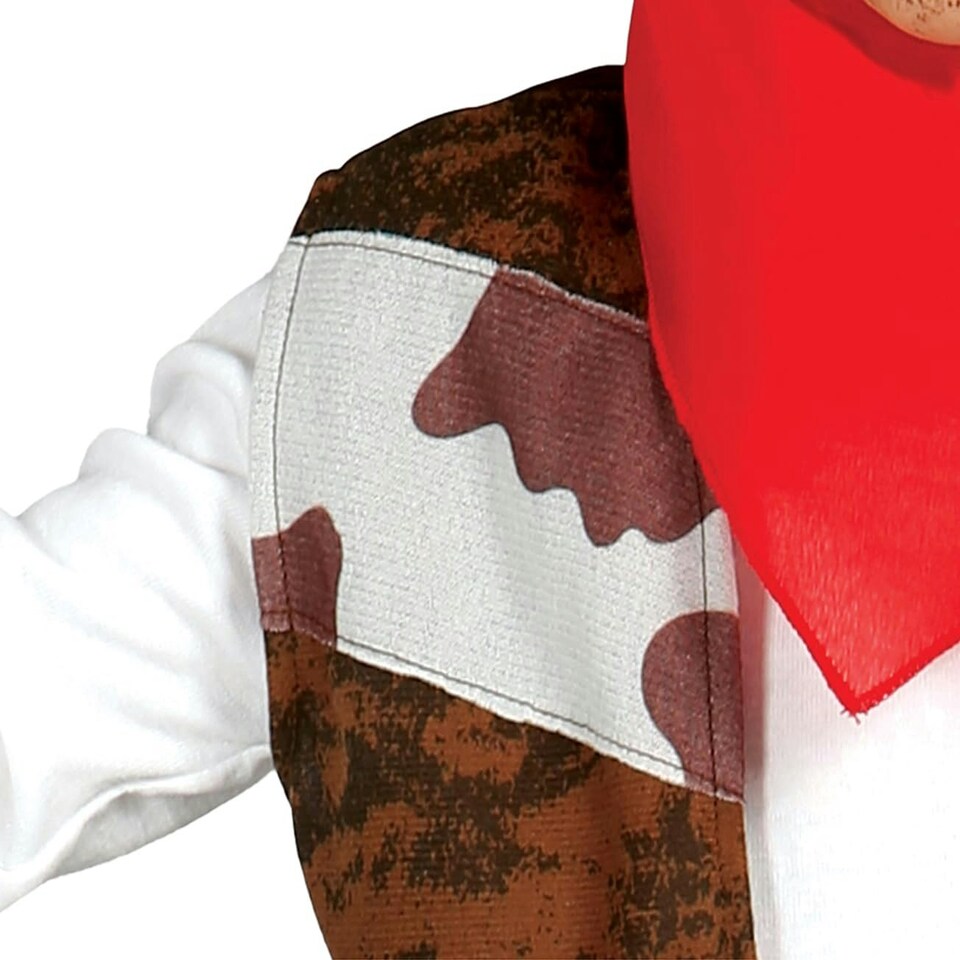 image 1 of Fancy Dress Childs Cowprint Cowboy - 5-6 Years