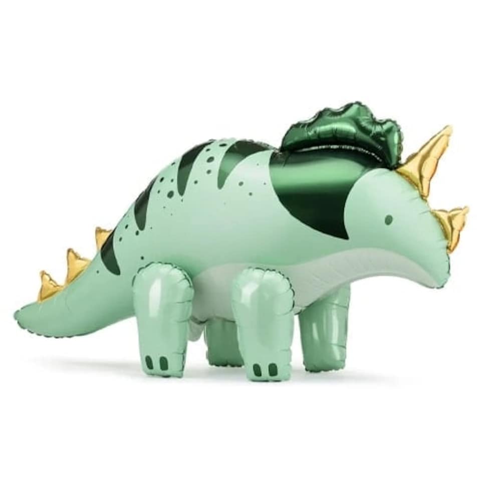 image 1 of Triceratops Dinosaur Air Fill Foil Giant Balloon 93cm / 36.5 in