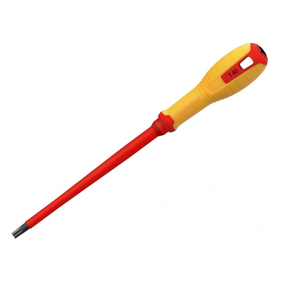 Hultafors Vde Torx Screwdriver - Multi Colour - T40 x 175mm
