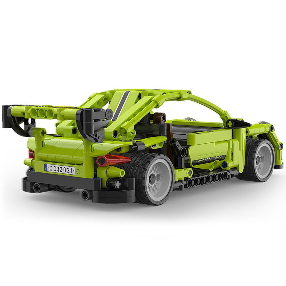 image 1 of Cada Legend Sports Car Brick Construction Set Pull-Back