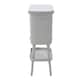 image 1 of Living and Home 18L 2-Tier Dry Wet Separation Trash Bin with Divider | Grey