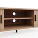 image 6 of Omari TV Unit | Brown | Oak