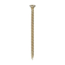 Timco - C2 Strong-Fix Multi-Purpose Premium Screws - PZ - Double Countersunk - Yellow (Size 4.0 x 70 - 500 Pieces)