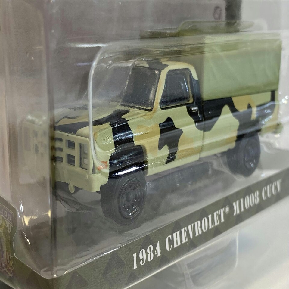 image 1 of 1984 Chevrolet M1008 CUCV Battalion 64 1:64 Greenlight 61010E