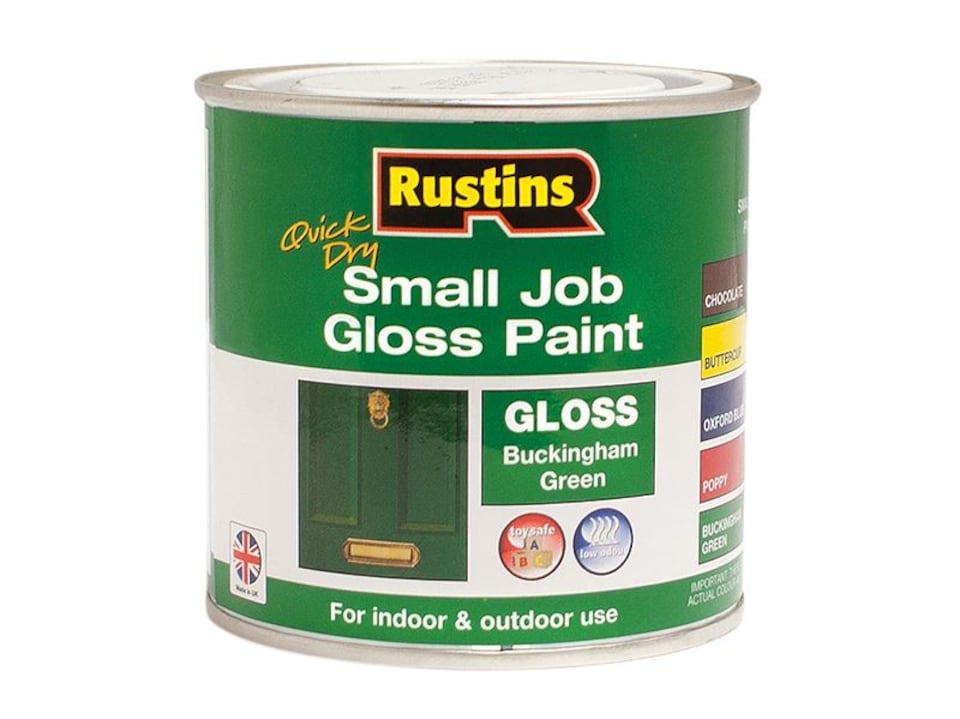 image 1 of Rustins - Quick Dry Small Job Gloss Paint Buckingham Green 250ml