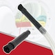 image 8 of SPARES2GO PC Desk Car Valet Mini Micro Attachment Kit + Flexible Crevice Tool compatible with Shark Vacuum Cleaner (35mm)