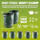 image 4 of 100l Pop Up Large Garden Waste Bag Heavy Duty Garden Sacks Storage Diy